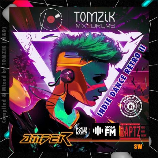 TOMZIK (Mix&Drums) // Indie Dance Retro II Mix Session (Hi-Res) // May 2022