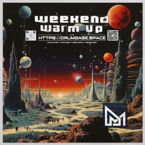 Weekend Warm Up - 23 - MΔÐ ӨNΞ - LIVE on drumbase.space [09/12/2025]