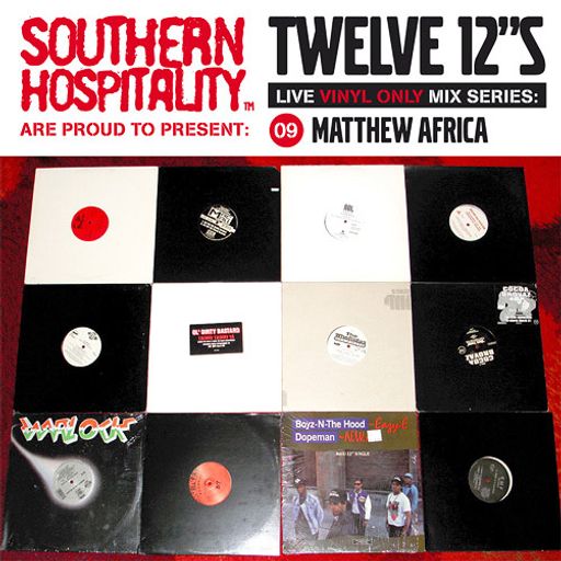 Twelve 12's Live Vinyl Mix: 09 - Matthew Africa