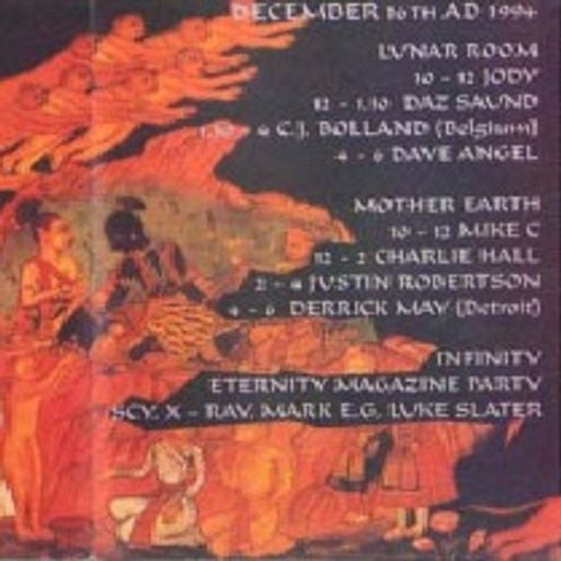 Derrick May at "The Final Frontier" @ Club UK (Wandsworth - UK) - 16 December 1994