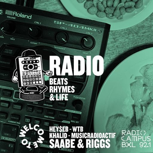 MRA Show 25 13 15 20 - Focus BeatMaking w/Saabe&Riggs (Talk&LiveBeatShow) (Host: KhalidMRA & HEY$EB)