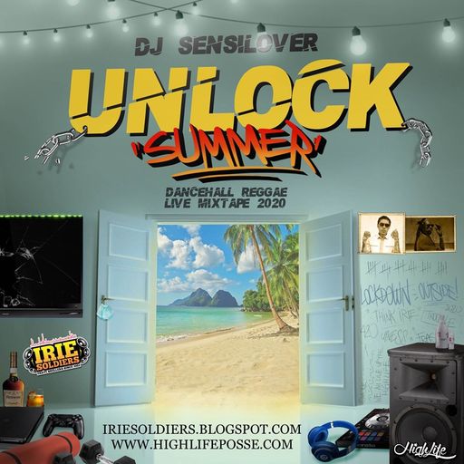 DJ Sensilover - Unlock Summer (Reggae & Dancehall Mix 2020 Ft Nyla, Charly Black, Busy Signal)