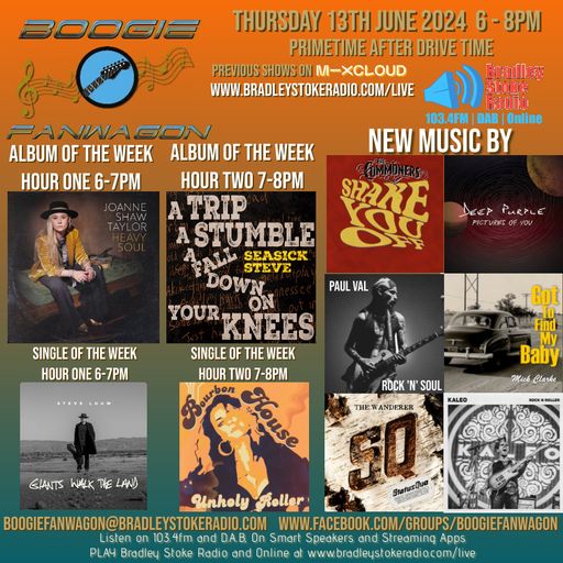 Boogie Fanwagon 13th June 2024