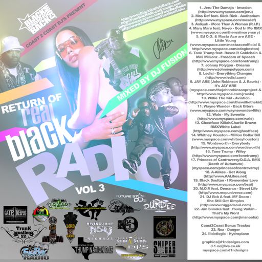 Return of Real Black Radio, Hip-Hop & R&B Vol. 3