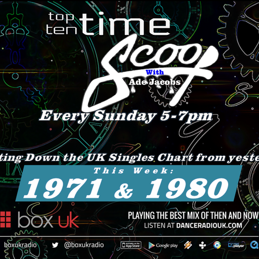 Ade Jacobs - Top 10 Time Scoop 1971 & 1980 - Box UK - 2/12/18