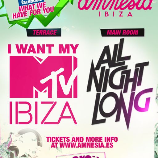 Layo & Bushwacka MTV - Shake it!/All Night Long - Amnesia Ibiza 