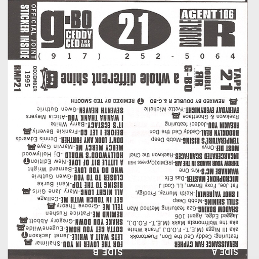 DJ Rei Double R & G-Bo The Pro - Tape #21 (1995)