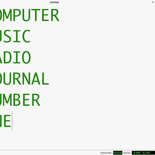 Experimental Radio Practice : Jorge Vicario - Computer Music Radio Journal 1 22.07.2022