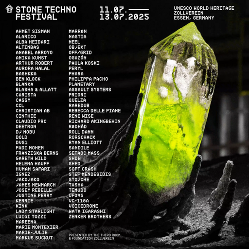Planetary Assault Systems LIVE at "Stone Techno Festival" @ Zeche Zollverein (Essen) - 12 July 2025