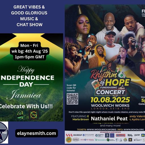 287 GRT VIBES, Good Glorious & Chat Mon 4th Aug 2025. FT, JA IND & Rhythm Of Hope Concert Update