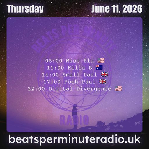 BPM Radio, Paul Take Over, 11/06/26