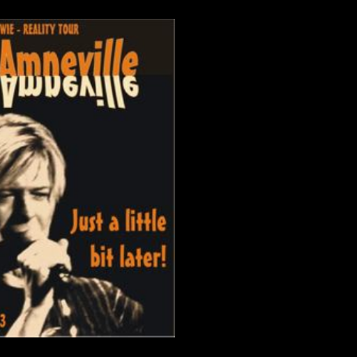 Bowie Ιn Amneville France at Le Galaxie Νovember 8th 2003