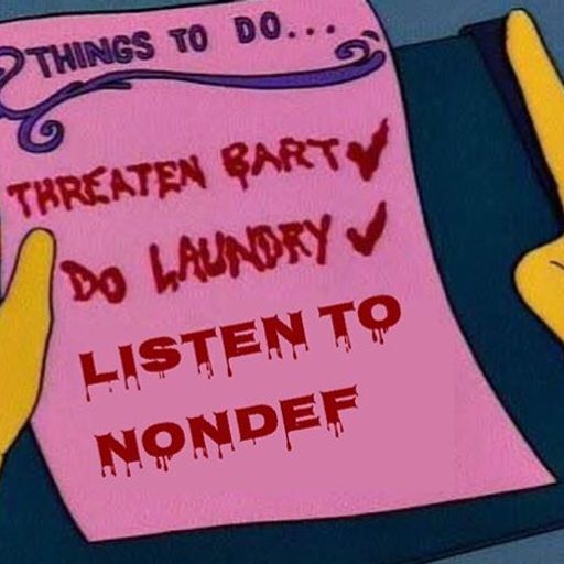 NonDef: Alternative soundtrack to the Simpsons 'Cape Feare'