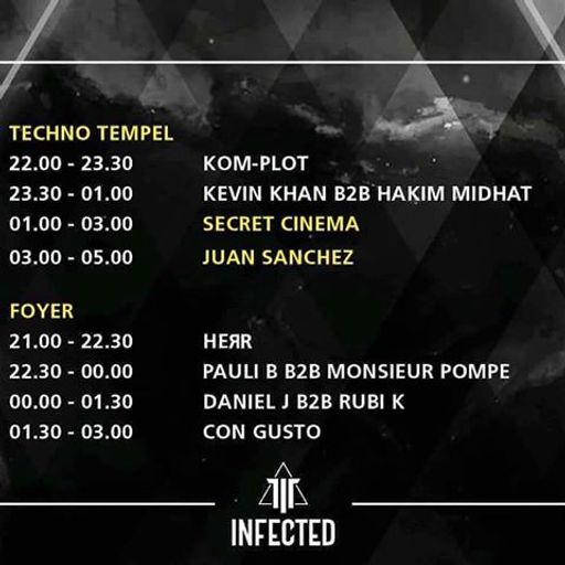 Secret Cinema at "Infected" @ De Cacaofabriek (Helmond - NL) - 30 March 2019