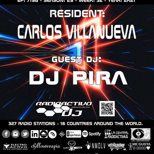 RADIOACTIVO DJ 32-2021 BY CARLOS VILLANUEVA