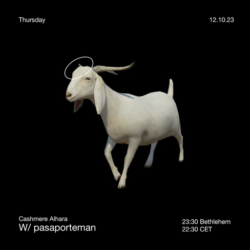 Cashmere Alhara w/ pasaporteman 12.10.2023