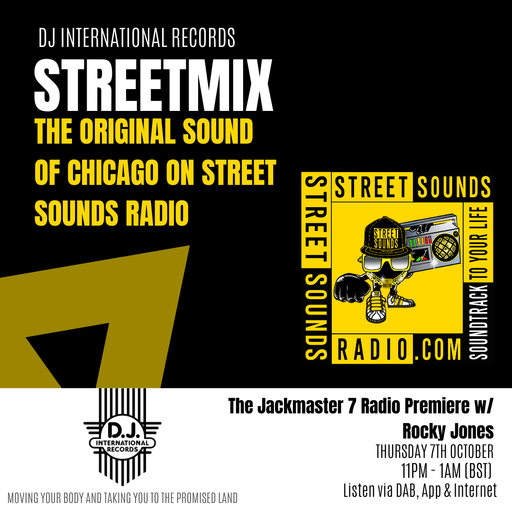 Streetmix: The DJ International House Music Show on Street Sounds Radio 2300-0100 08/10/2021
