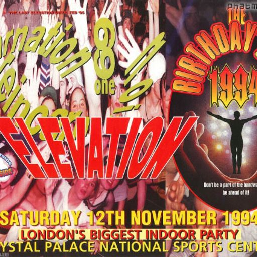 Demolition Cru - Elevation 'Birthday Bash' - Crystal Palace - 12.11.94
