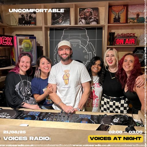 Uncomfortable w/ LJ Shellings 21/08/25 - Voices Radio