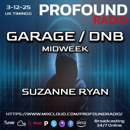 "PULP FICTION " PROFOUND RADIO STATION SESSION SET# 69 GARAGE/DNB MIDWEEK 12/10/2025