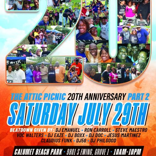 Live at The Attic Picnic 20th Anniversary - 29 July 2023