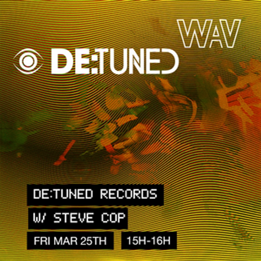 Steve Cop at "De:Tuned Records" @ We Are Various (Antwerpen-Belgium) -  25 March 2022