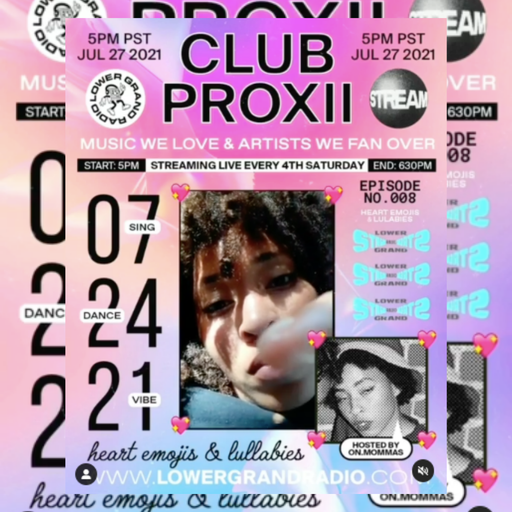 CLUB PROXII 008 HEART EMOJIS & LULLABIES