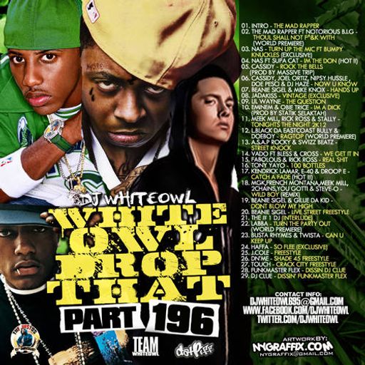 DJ White Owl - White Owl Drop That #196 (2012)