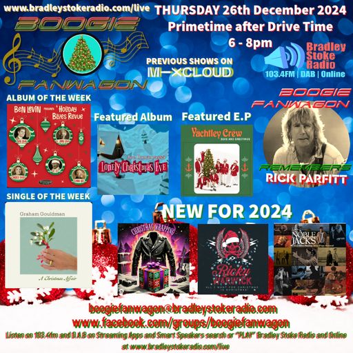 Boogie Fanwagon 26th December 2024. Christmas Special.