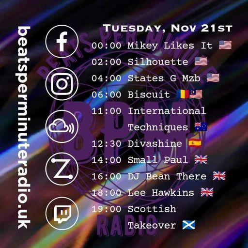 Biscuit-Tuesday Crunch-Drum and Bass-Live on Beats Per Minute Radio 21.11.2023