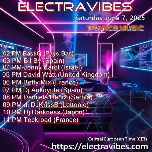 Betty Mix - Trance Session @ Electravibes (07.06.2025)