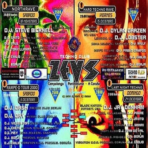 Dylan Drazen at "Hard Techno Rave" @ Zeus (A Coruña - Spain) - 15 December 2000