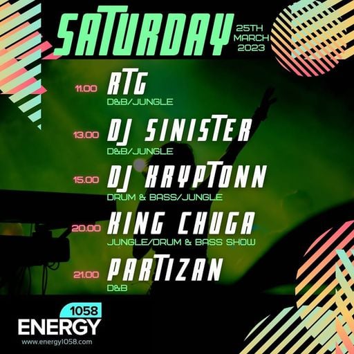 Dj-Sinister - Live On Energy1058 - 25-03-2023
