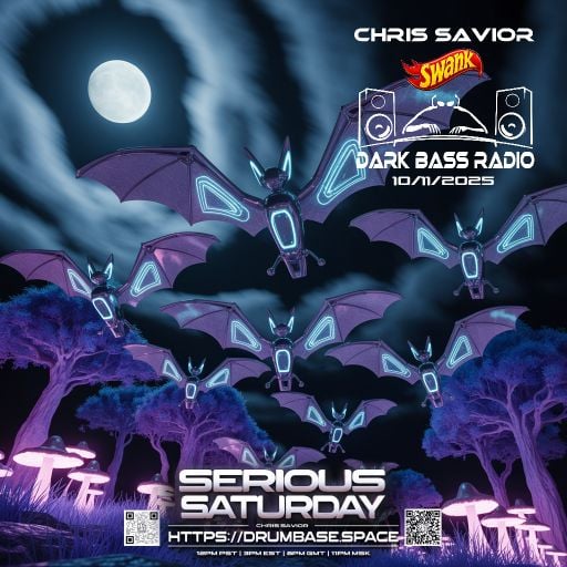 Dark Bass Radio - Chris Savior LIVE - Guest Mix Swank (CT) 101125