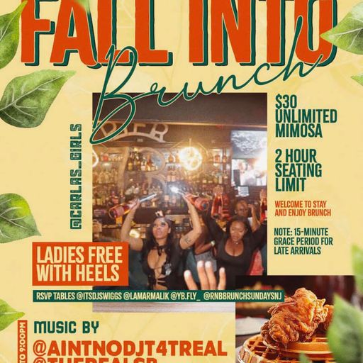 @DJT4REAL & @ITSDJSWIGGS SET @ R&B BRUNCH SUNDAYS INSIDE OF PIER 73 ELIZABETH NJ (9/21/25)