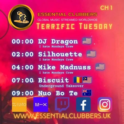 Biscuit-Underground Takeover Tuesday-The Wild Life DnB Mix-Live on Essential Clubbers Radio 27.6.202
