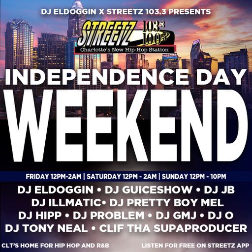 RAP, HIP-HOP, R&B MIX - STREETZ 103.3 INDEPENDENCE DAY MIX | IG: @CLIF.THA.SUPA.PRODUCER