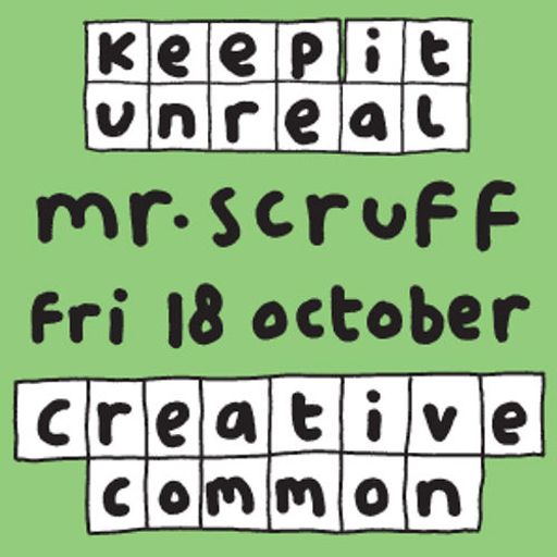 Mr Scruff Creative Common DJ Set, Bristol, Friday 18th October 2013