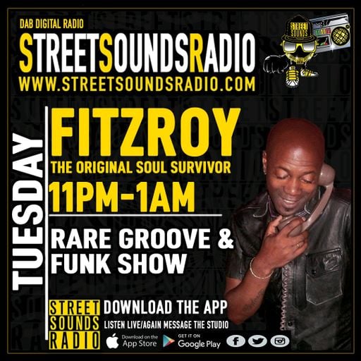 Rare Grooves and Funk with Fitzroy on Street Sounds Radio 2300-0100 26/10/2022
