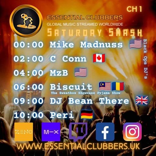 Biscuit-Saturday Pajama Show-Live on Essential Clubbers Radio 1.4.2023