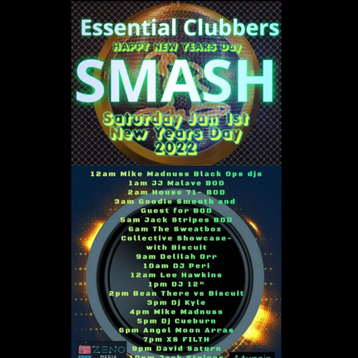 Biscuit- New Year's Day Pajama Show- London Edition- Live on Essential Clubbers Radio 1.1.2022