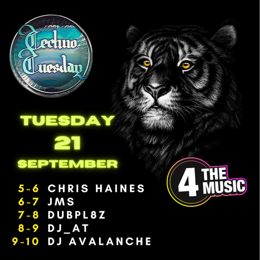 Dubpl8z - 4 The Music Exclusive - Techno Tuesday 21-09-2021