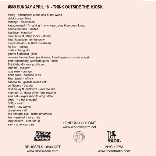 #869 NEW DEAN BLUNT | MOIRÉ | CONWAY THE MACHINE | WESTSIDE GUNN | MNDSGN | 5HTTP | THE ABSTRACT EYE