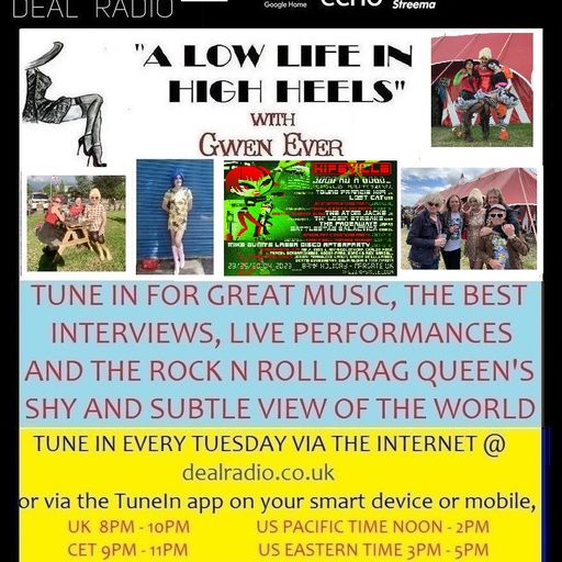 A LOW LIFE IN HIGH HEELS WITH GWEN EVER RADIO SHOW 28TH MARCH 2023 EDITION
