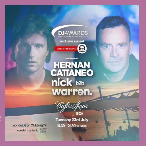 DJ Awards Sunset_-_live_-_Hernan Cattaneo_-_b2b_-_NickWarren on Midnight Express FM