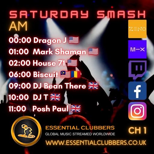 Biscuit-Saturday Pajama Show-Keep the Acid- Live on Essential Clubbers Radio 23.07.2022