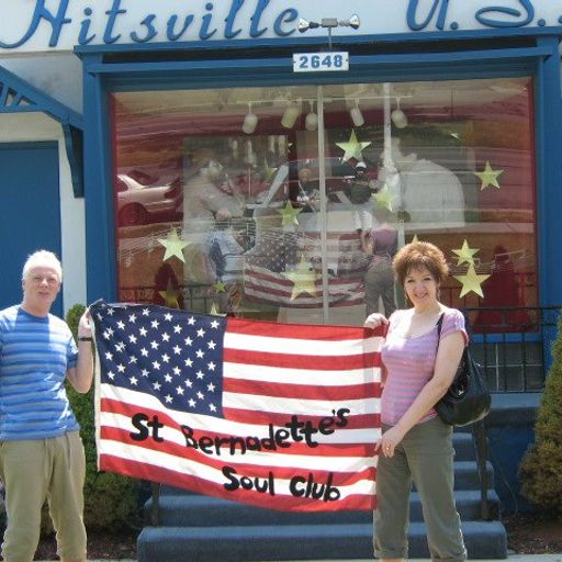Soulsville Floorfillers Show 1st june 2024 .Photo Outside Motown Detroit
