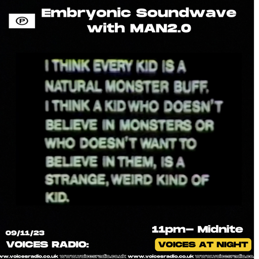 Embryonic Soundwave w/ MAN2.0 - 09/11/23