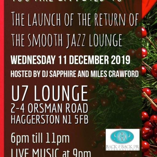 DJ Sapphire's extended Smooth Jazz show on The Soul of London 5 December 2019