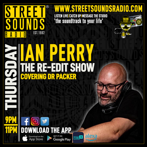 The Re-Edit Show with Ian Perry on Street Sounds Radio 2100-2300 09/04/2026